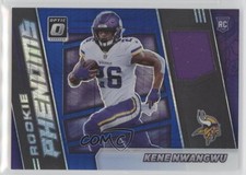 2021 Donruss Optic Rookie Phenoms Horizontal Blue Hyper Prizm Kene Nwangwu 0i1b