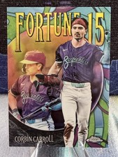 2025 Topps Chrome Update Series - Fortune 15 Corbin Carroll #F15-15