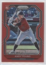 2021 Panini Prizm Red Prizm Andy Young #61 0t2