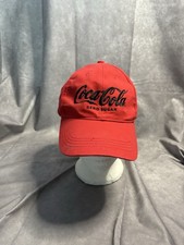 Coca-Cola Zero Sugar Hat Red Embroidered Baseball Cap Adjustable Strapback Promo