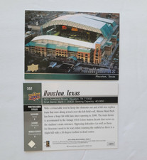 HOUSTON ASTROS BALLPARK STADIUM CARD #552 Minute Maid 2010 Upper Deck