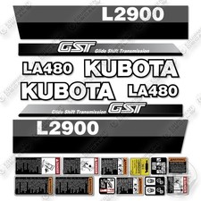 Fits Kubota L2900 Decal Kit Tractor  - 7 YEAR OUTDOOR 3M VINYL!