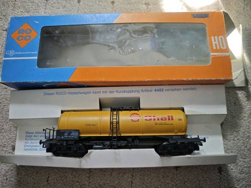 Roco 4355 B Kesselwagen Shell Spur H0 In OVP Bastler | Condition: Gebraucht