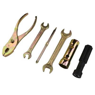 Motorcycle Tool Kit Spanner W/Storage Bag Aluminum Alloy Practical 1 Kit