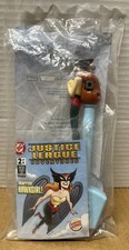 Burger King Kids Meal Toy 2 Justice League Hawk Girl DC Comic 2003 NEW A2