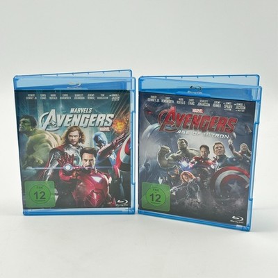 Marvels The Avengers + Age  of Ultron | Blu Ray | sehr gut