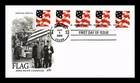 Dr Jim Stamps 37c 2002 Rate Change Flag First Day Issue ArtCraft Cachet Cover