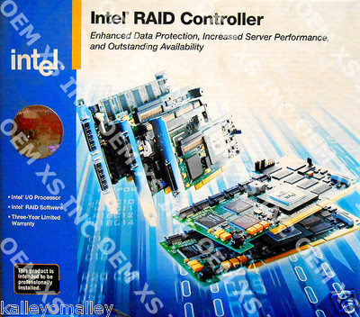 Intel SRCU41L RAID Controller Low-Profile, 320mb/s Intel 332 New Retail Box