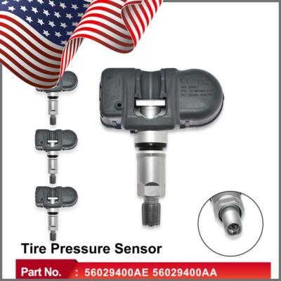 4x Tire Pressure Monitoring Sensors For Dodge Challenger Chrysler 56029400AE
