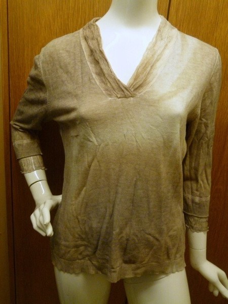 Shirt von Gerry, Gr. M, braun-beige