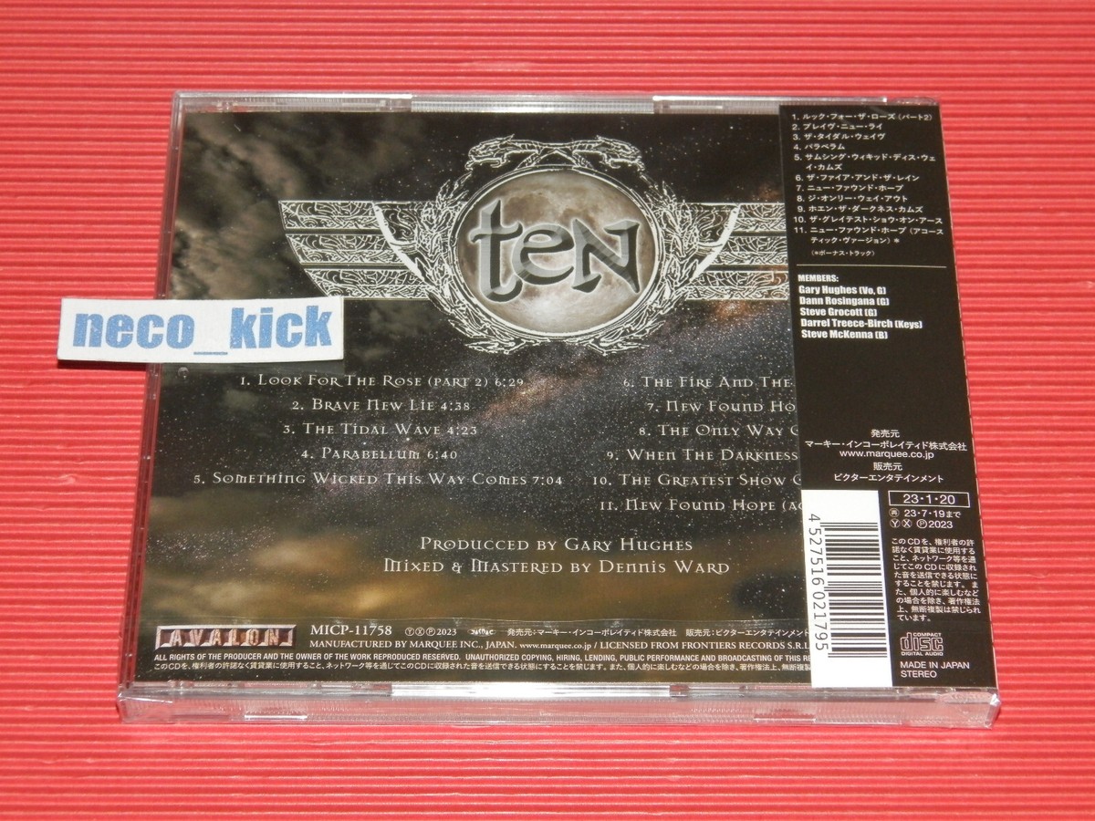TEN SOMETHING WICKED THIS WAY COMES WITH BONUS TRACK JAPAN CD WITH