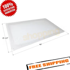Icon 14106 40"x25.5" White SL2236 RV Skylight