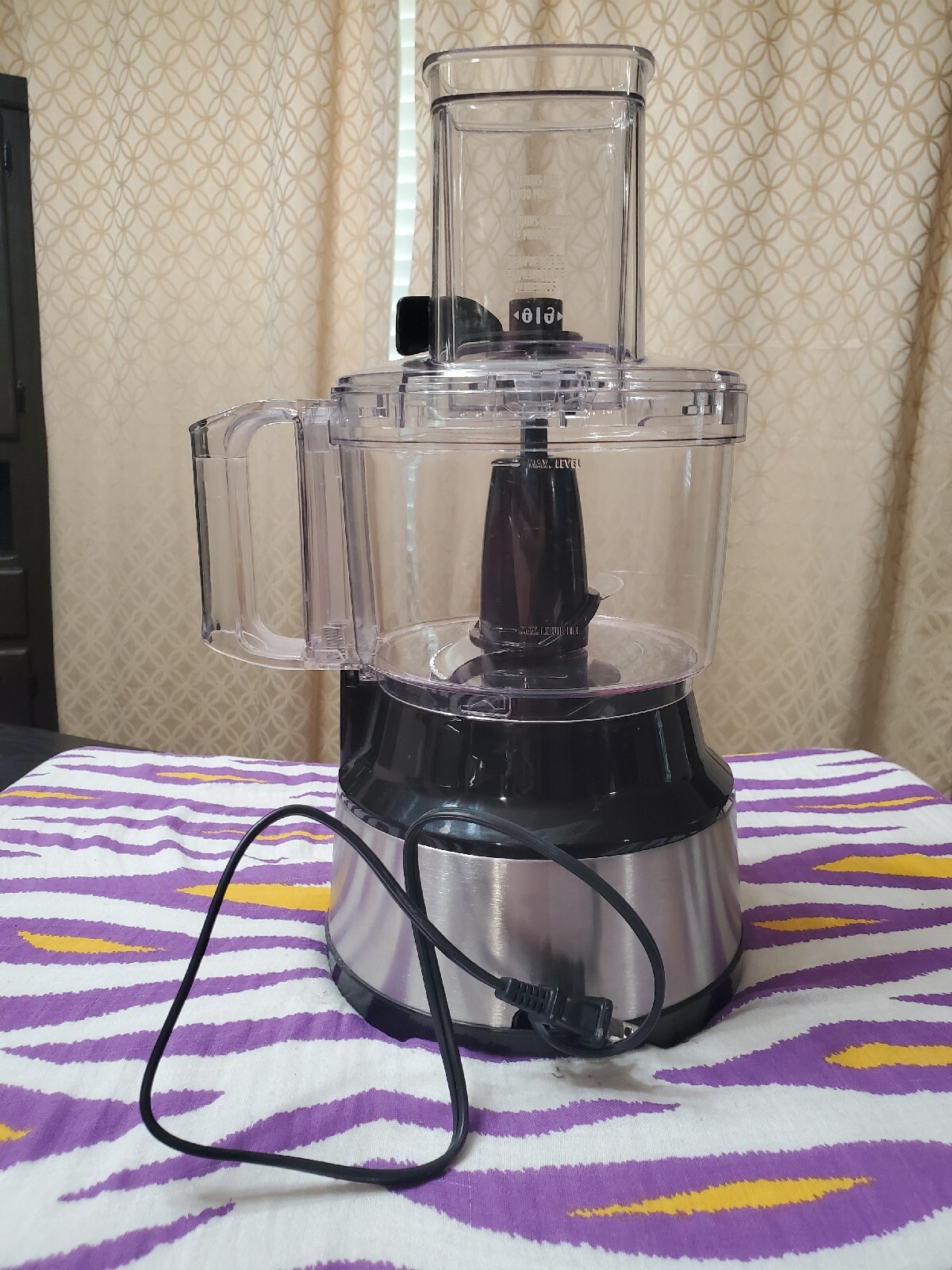 Hamilton Beach 10-Cup Food Processor with Bowl Scraper & Vegetable Slicer/shred