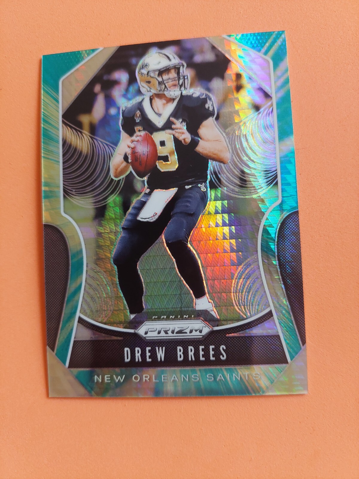 DREW BREES 2019 Panini Prizm 186 Hyper Prizm #087 /175 NEW ORLEANS SAINTS
