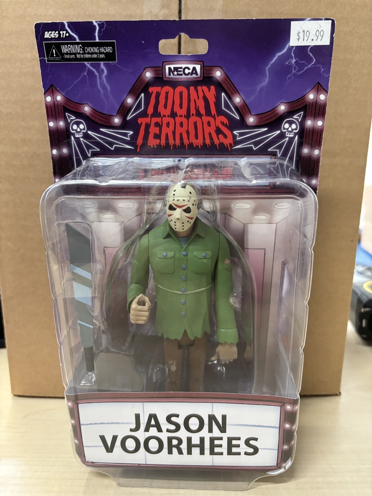 NECA Jason Vorhees Toony Terrors Friday The 13th Scale 6 in Action Figure