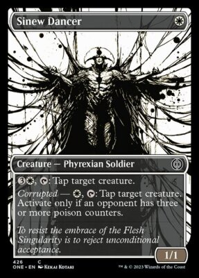 MTG SINEW DANCER 426 FOIL EXC - SEHNENTÄNZER KOMPLETT - ONE X EN