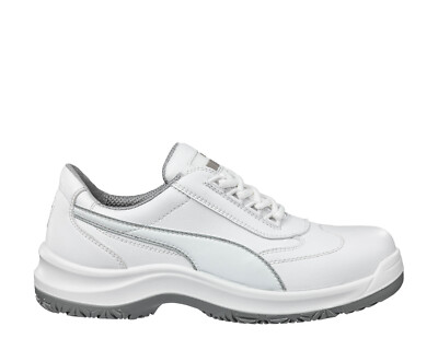 weißer Puma Arbeitsschuh Clarity Low S2 Malerschuh Workwear Sicherheitsschuh
