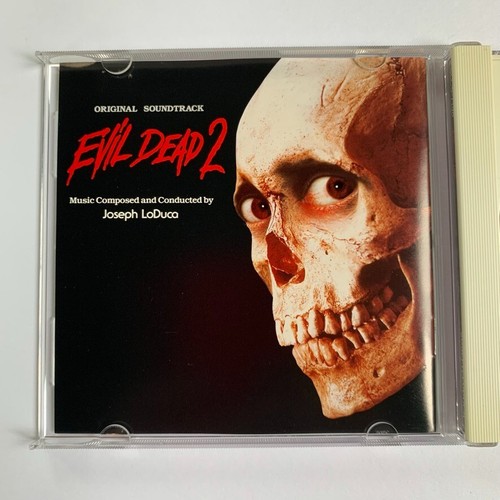 Joseph LoDuca Evil Dead 1 & 2(soundtrack) JAPAN CD SLCS-7198 1993 - Foto 3 di 8