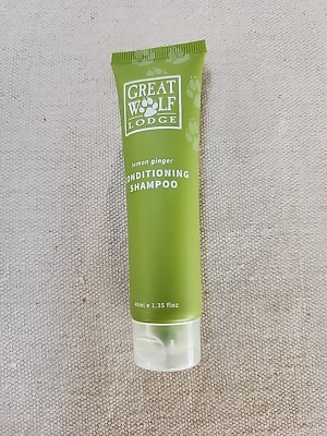 100 Great Wolf Lodge Lemon Ginger Conditioning Shampoo 1.35 Oz ea TRAVEL SIZE 