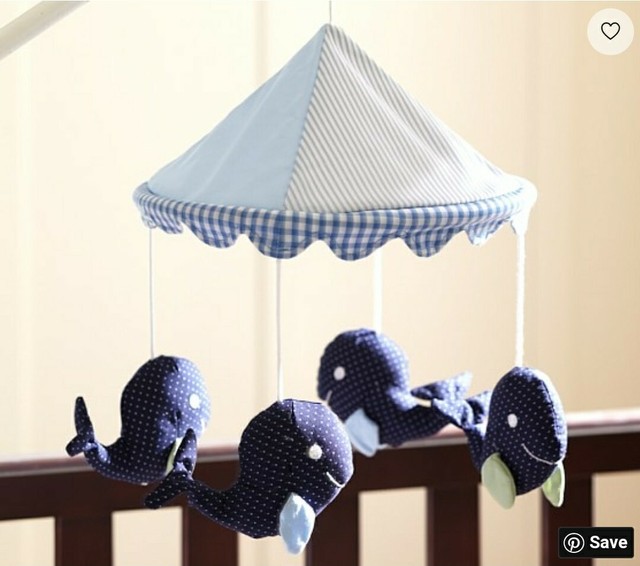 pottery barn nursery mobile