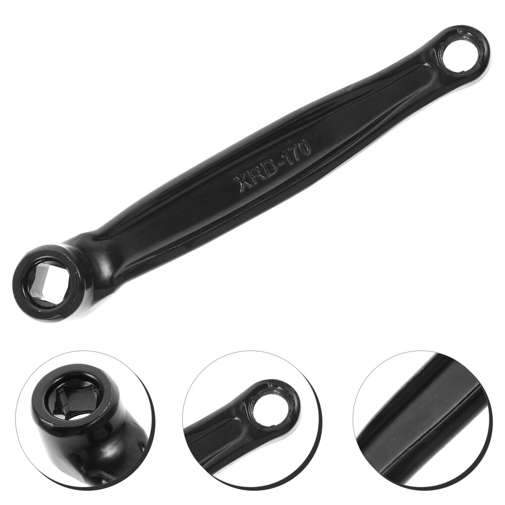 Leapiture Fahrrad Kurbelarm 170mm - Aluminium Linkskurbel Für Citybike & MTB