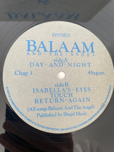Balaam And The Angel, Day And Night - (Vinyl, 12", UK, Chap 3) - VG+ - Imagen 4 de 5