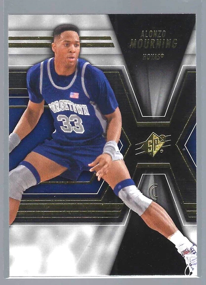 2014-15 SPx Alonzo Mourning #2 HOF - Image 3 of 4