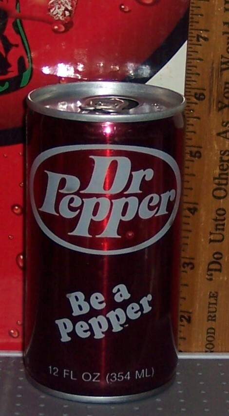 DR PEPPER BE A PEPPER 12 OUNCE STEEL CAN | eBay