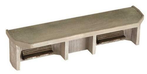 Set 2 Fontanelle FS In Metallo Bianco Per Plastico H0 1:87 - NINIVE 108H - Fatte A Mano In Italia