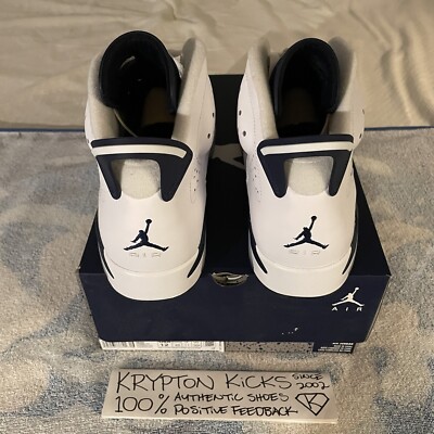 AIR JORDAN 6 RETRO MIDNIGHT NAVY SZ12 DS 100% AUTHENTIC AIR JORDAN 6 RETRO MIDNIGHT NAVY SZ12 DS 100% AUTHENTIC FROM  main image 3