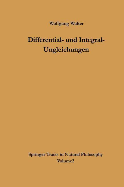 Thumbnail - Differential- Und Integral-ungleichungen | Buch | 9783662419724
