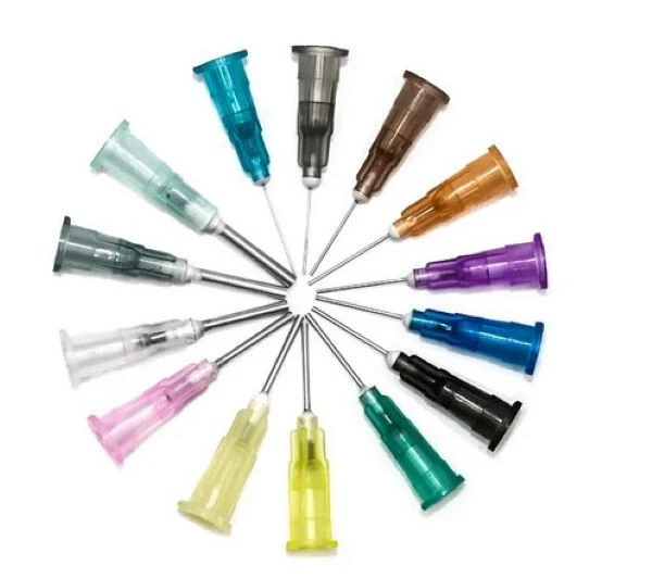 20pcs x Blunt Tip Syringe Needle Oil Glue Ink Dispensing Liquid Refill 0.5inch