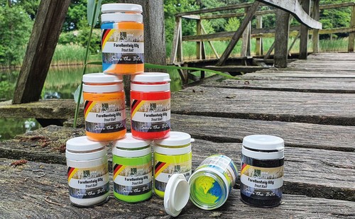 Forellenteig Schwimmend Knoblauch-Aroma-Paste 60g 3 Stück Auswahl Zite Fishing - Bild 5 von 15