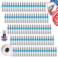 1-100 NSK Style Dental External Cooling Straight Handpiece 1:1 Air Drive implant