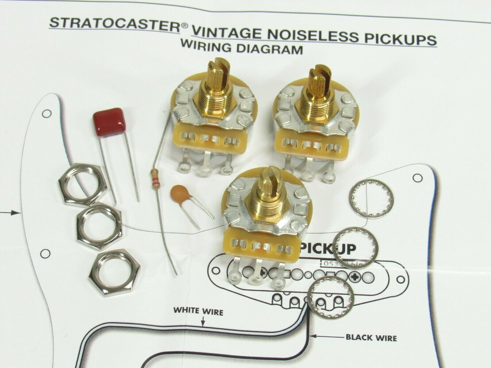 fender stratocaster vintage noiseless pickups wiring diagram