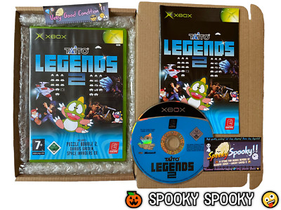 TAITO Legends 2 XBOX - UK PAL sehr guter Zustand CIB - hochwertige Verpackung - Sendungsverfolgung