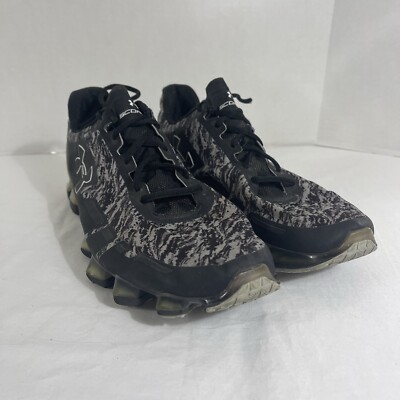 Under Armour Men's 14 Scorpio Running Shoes Black Gray 1258007-002