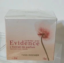 Yves Rocher Comme une Evidence L'Extrait de Parfum Atomizer Spray-1oz/30mlSealed