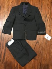 Perry Ellis Toddler Boys 2-Piece Wool Blend Suit Size 4 Orig. 195