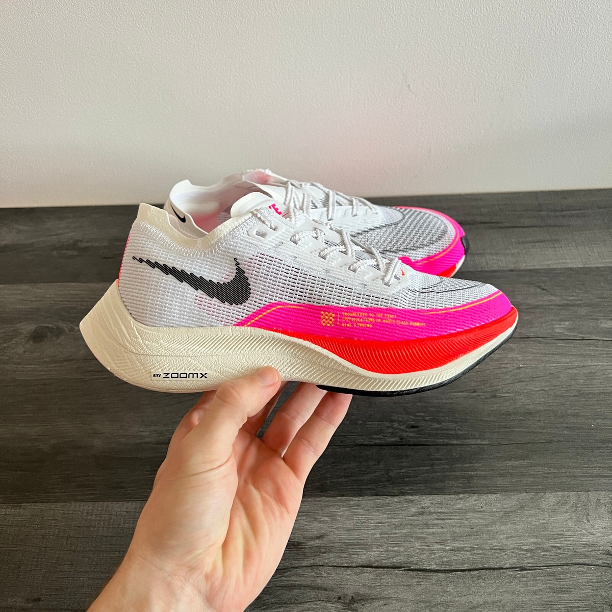 NIKE ZOOMX VAPORFLY NEXT% 2 WOMENS SHOES - UK 3.5/US 6 NIKE ZOOMX VAPORFLY NEXT% 2 WOMENS SHOES - UK 3.5/US 6