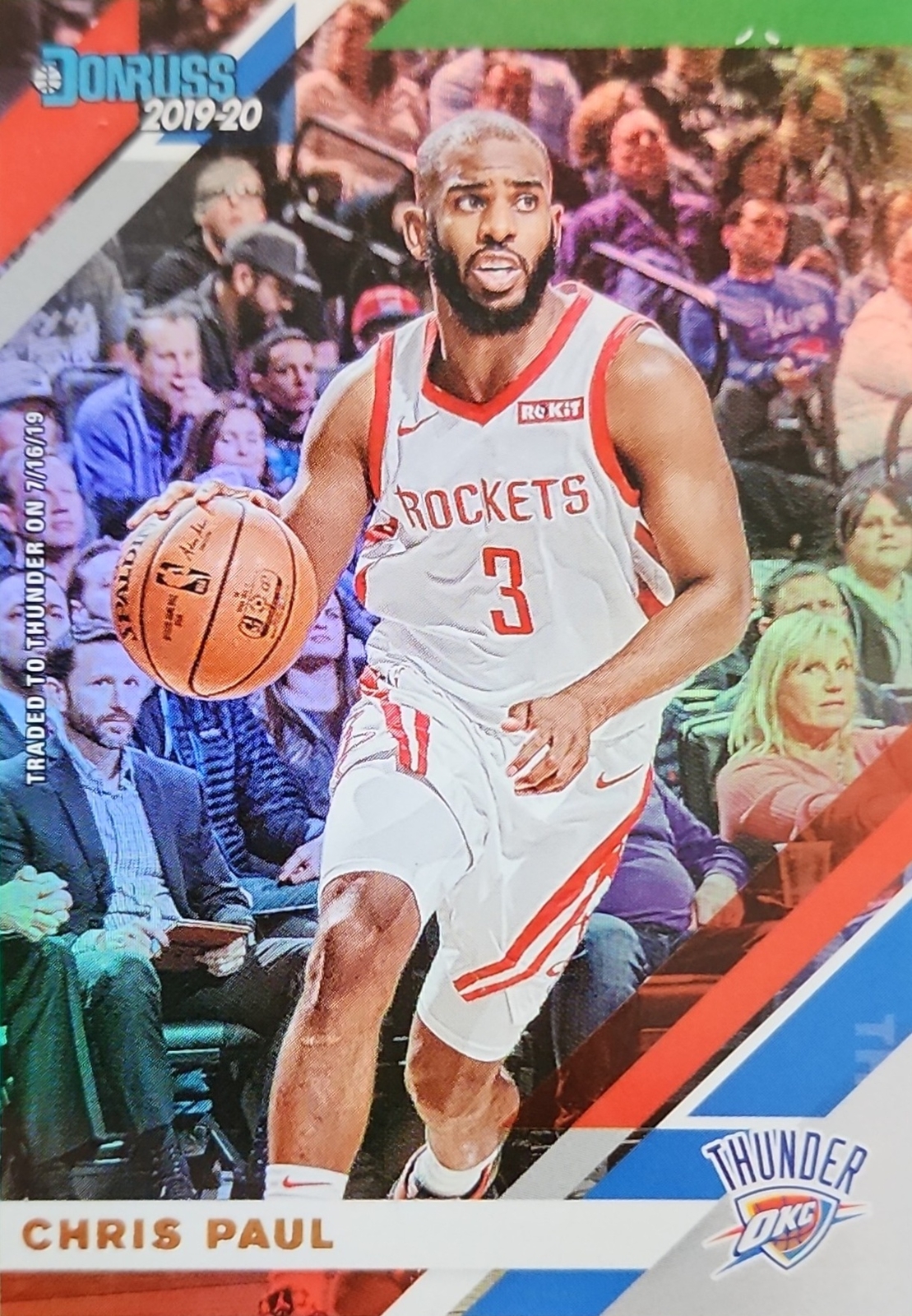 2019 Donruss #77 Chris Paul Green Flood