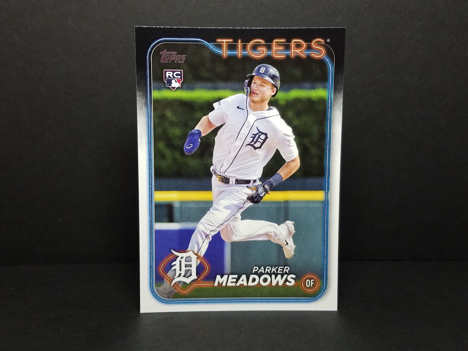 2024 Topps Baseball #516 Parker Meadows, Detroit Tigers (RC) - Base Rookie Card