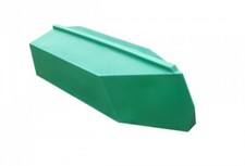 Ponton, Schwimmkörper, Schwimmplattform, der Bug eines Pontonbootes.