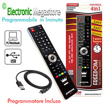 TELECOMANDO UNIVERSALE COMPATIBILE PER LETTORI BLU RAY E DVD CON PROGRAMMATORE
