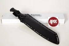 APOC 18.25” Barrens Tactical Survival 'Chop House' Machete + MOLLE Sheath SHARP!