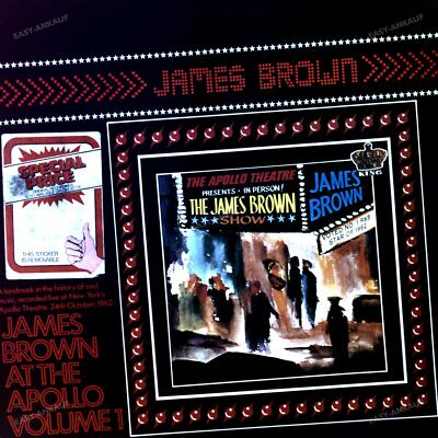 James Brown - James Brown At The Apollo Volume 1 UK LP 1983 (VG+/VG) .