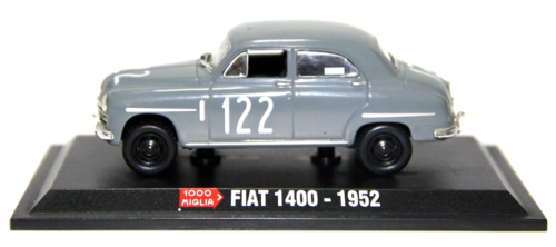 EDICOLA USATO 1:43 AUTO DIE CAST FIAT 1400 1952 #122 GRIGIO ART EDI 2 FIAT - Bild 1 von 5