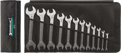 Stahlwille Double Open Ended Metric Spanners Set 12 PC 96400306