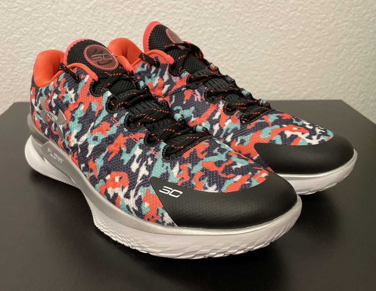 Under Armour Curry 1 Low FloTro Curry Camp 3025632-001 Men Sz 11