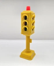Vintage Fisher Price Little People Traffic Light Toy 